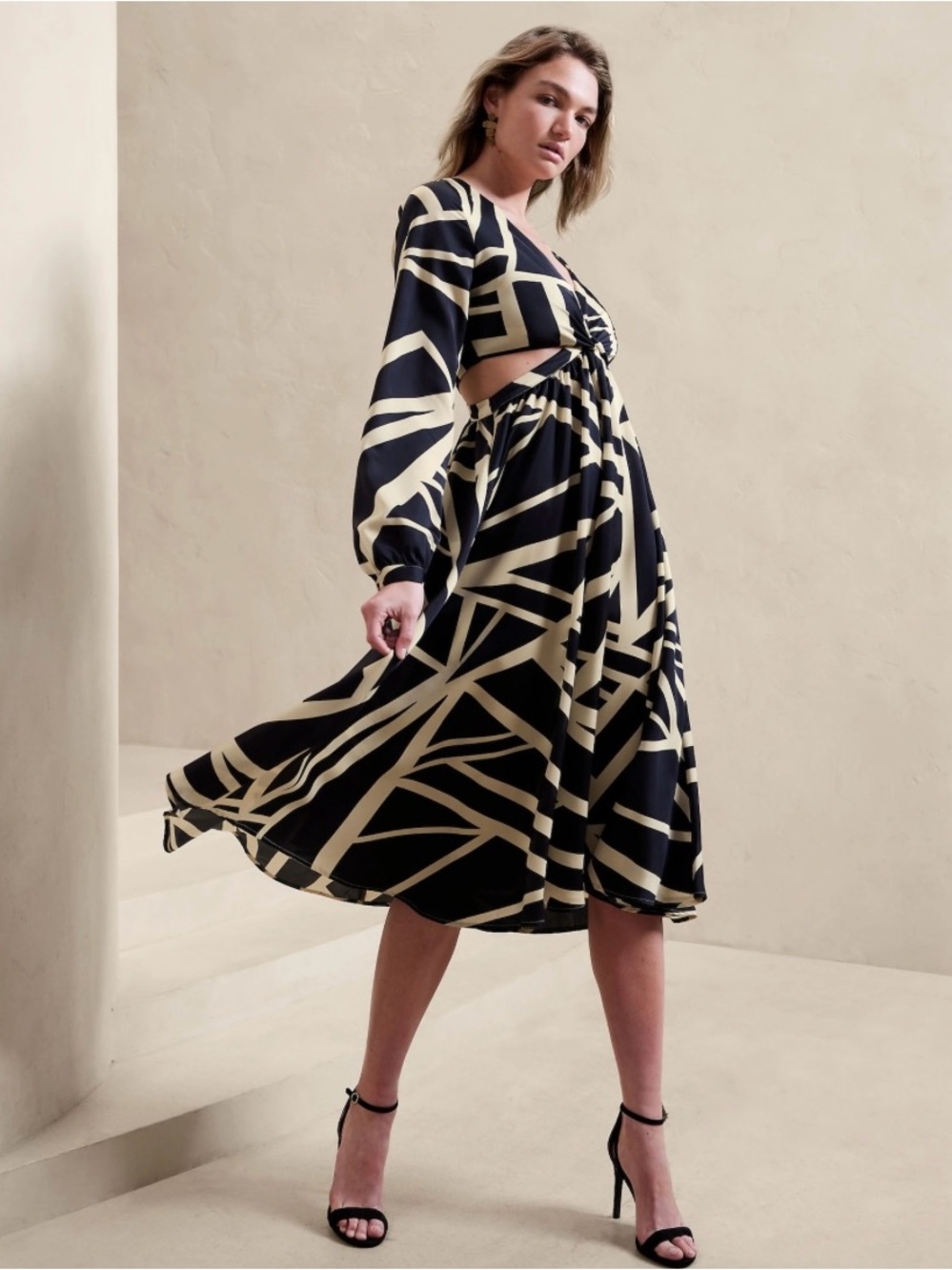 Banana Republic Twist Front Dress